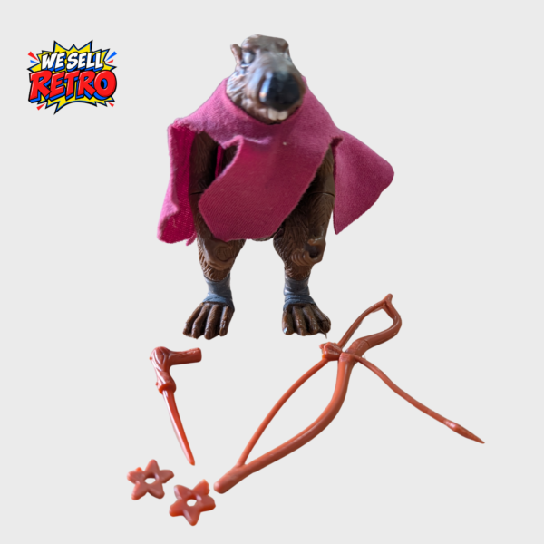 Vintage Splinter TMNT action figure by Playmates Toys