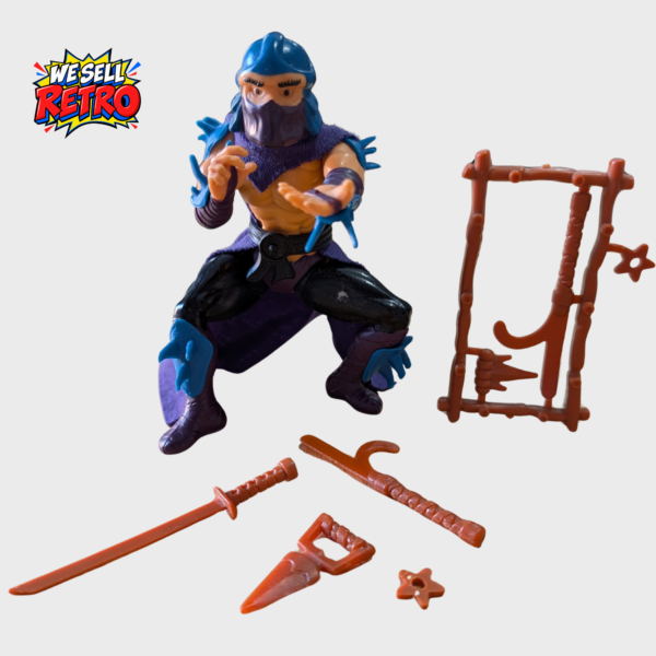 Vintage Shredder TMNT action figure by Playmates Toys