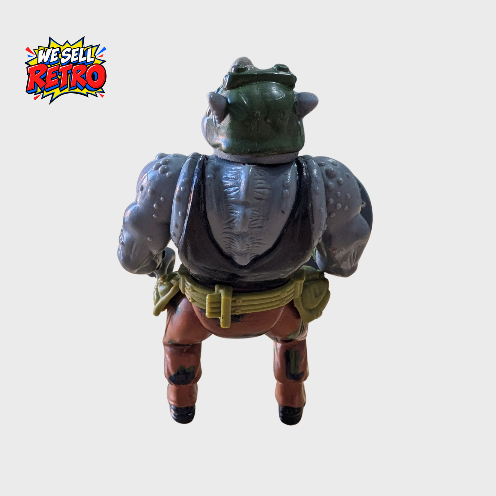 Rocksteady Vintage TMNT Action Figure – Teenage Mutant Ninja Turtles Rocksteady Vintage TMNT Action Figure – Teenage Mutant Ninja Turtles - Image 3