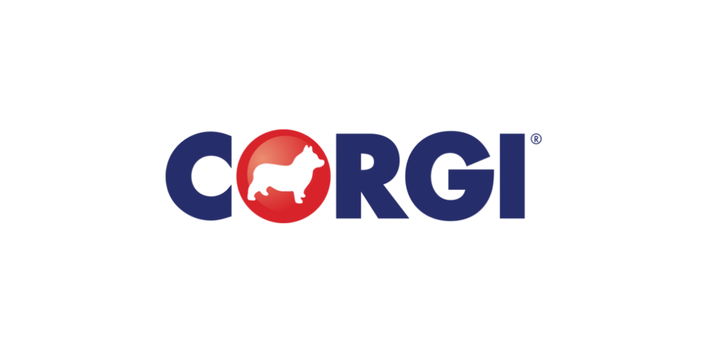 Corgi model vehicles logo