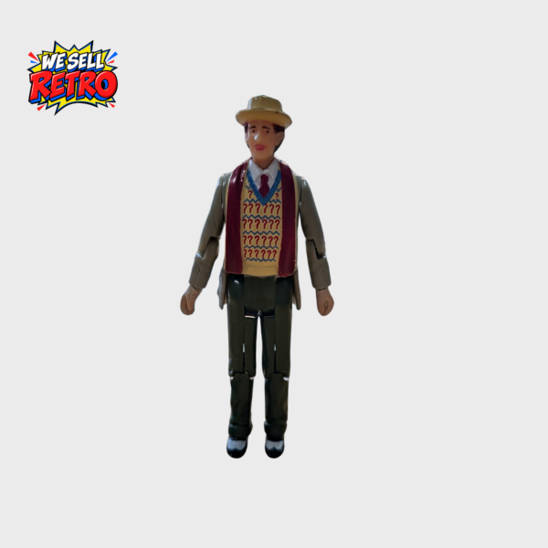 Dapol Doctor Who Seventh Doctor grey coat action figure front without umbrella shown