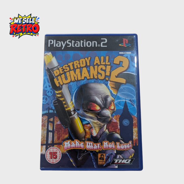 Home Destroy All Humans! 2 – PS2 – With Manual – front cover