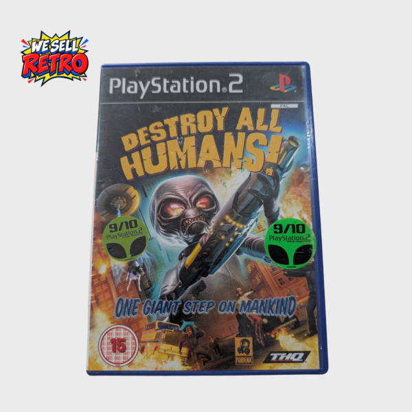 Home Destroy All Humans! – PS2 – With Manual – front cover