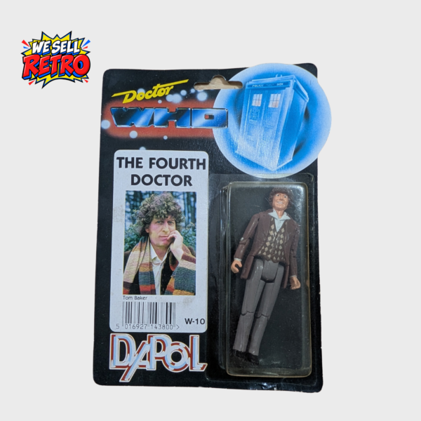 Doctor Who Fourth Doctor – Dapol W-10 Unopened Carded Figure – front of actual item