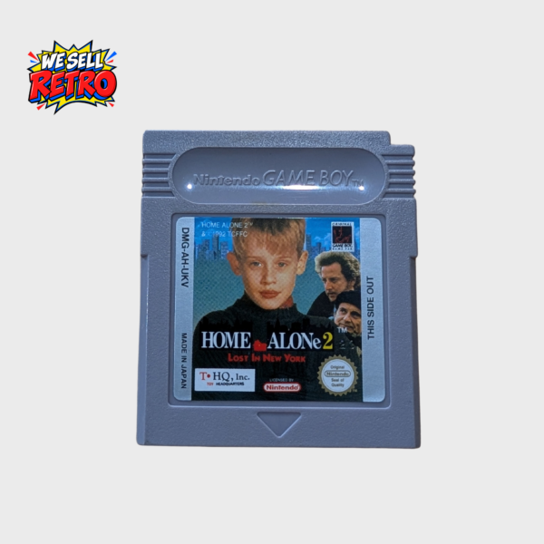 Home Alone 2 Lost in New York THQ UKV Game Boy cartridge front