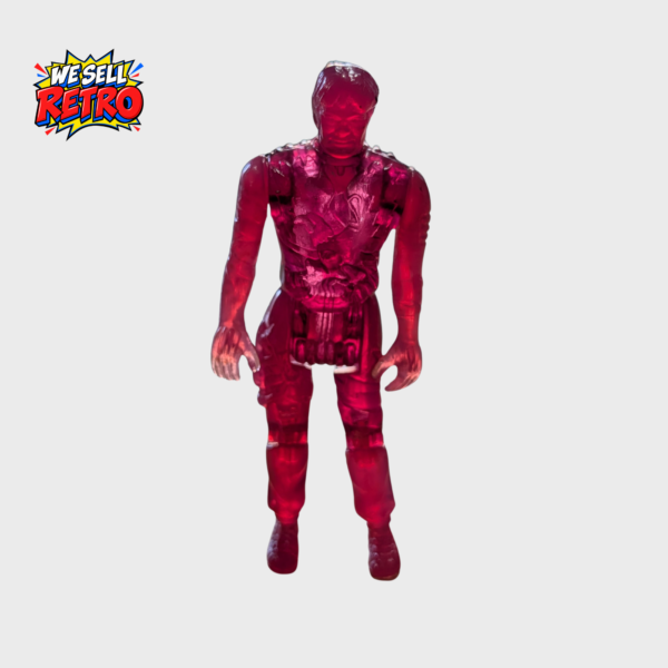 Kenner M.A.S.K. Jacques LaFleur translucent pink-red Detonator clone figure front