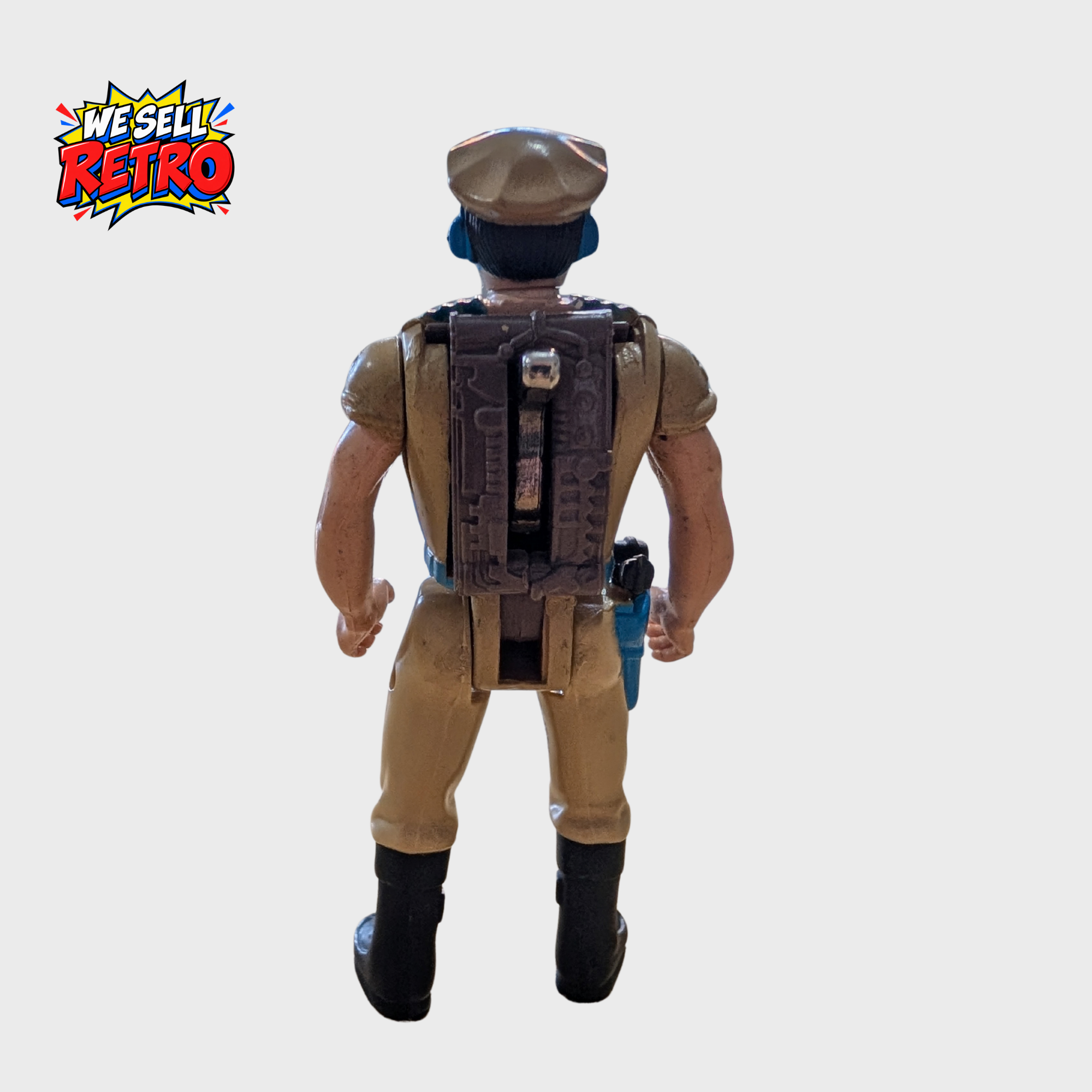 Kenner RoboCop Ultra Police Ace Jackson Action Figure – Figure Only Kenner Ace Jackson action figure rear with back mechanism