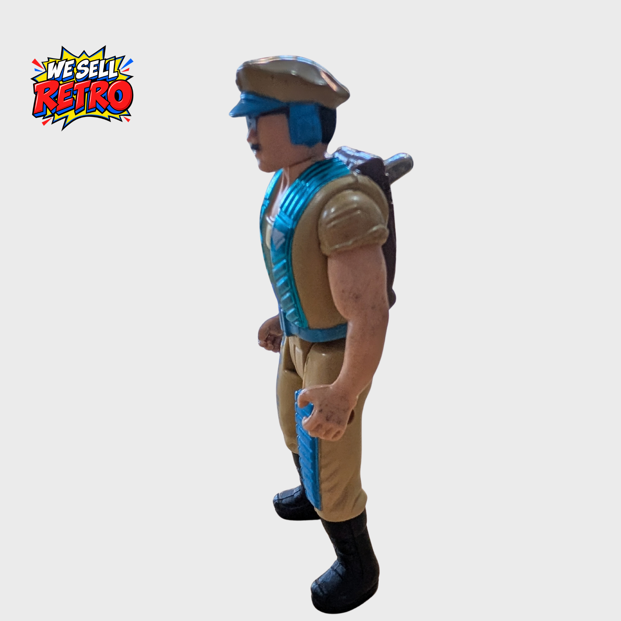 Kenner RoboCop Ultra Police Ace Jackson Action Figure – Figure Only Kenner Ace Jackson action figure left side view