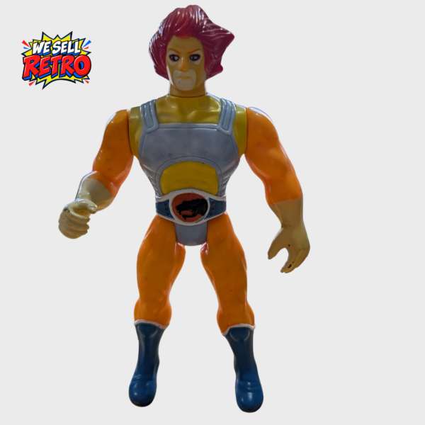 Vintage ThunderCats Lion-O Action Figure – LJN – Figure Only front view showing figure and visible paint wear