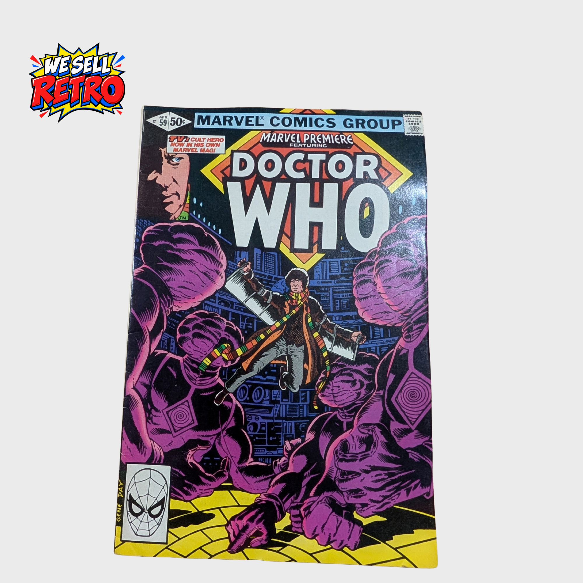 Marvel Premiere Featuring Doctor Who #59 – April 1981 Marvel Premiere Featuring Doctor Who #59 – April 1981 – front cover of actual item