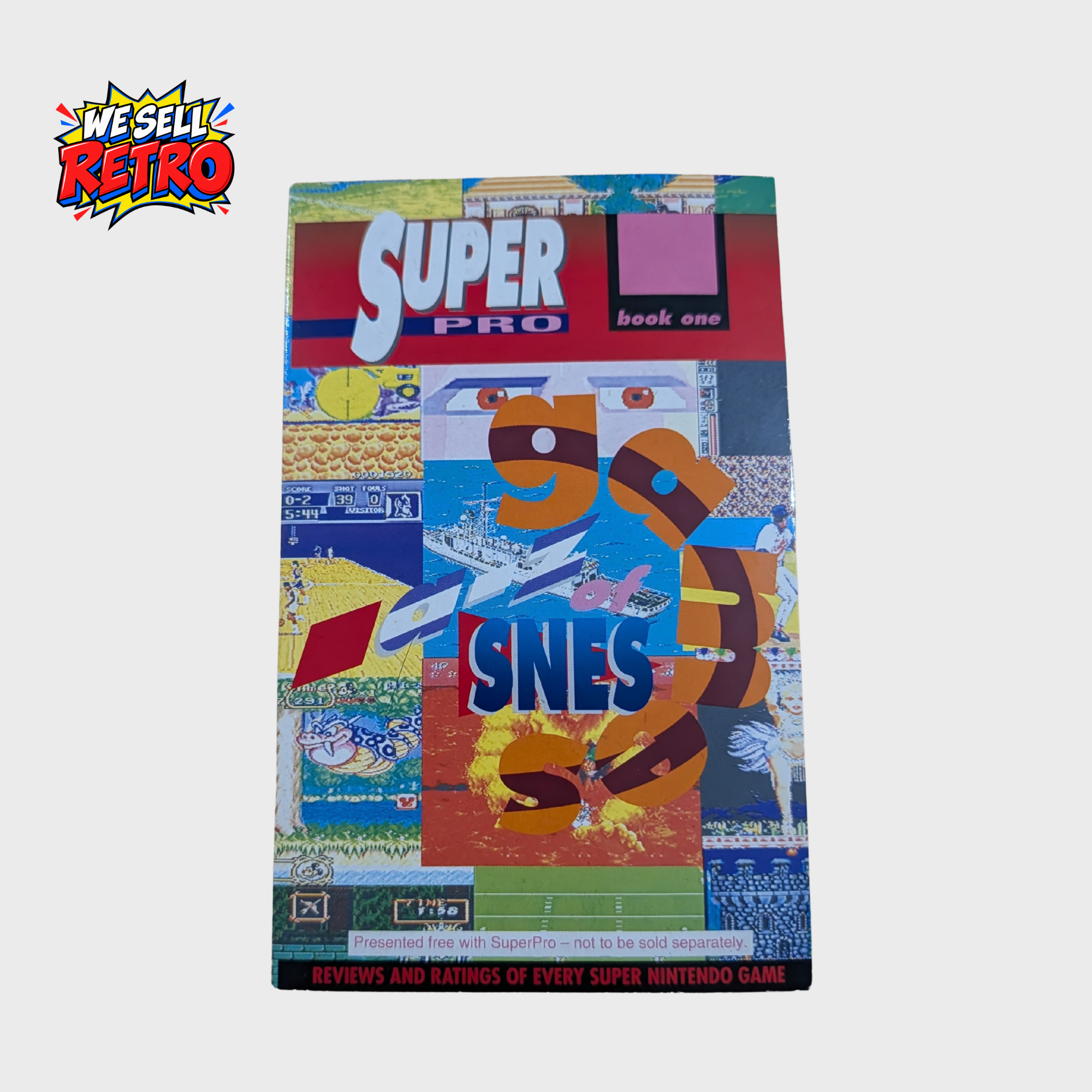 SuperPro A–Z of SNES Games – Book One – 1992 SuperPro A–Z of SNES Games – Book One – 1992 – actual front cover