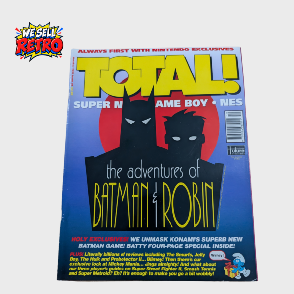 Total! Nintendo magazine issue 34, October 1994, The Adventures of Batman & Robin front cover of the actual copy for sale