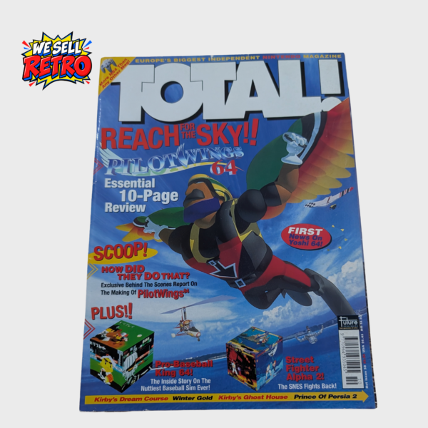 Total! Nintendo Magazine Issue 58 – October 1996 – Pilotwings 64 – actual front cover