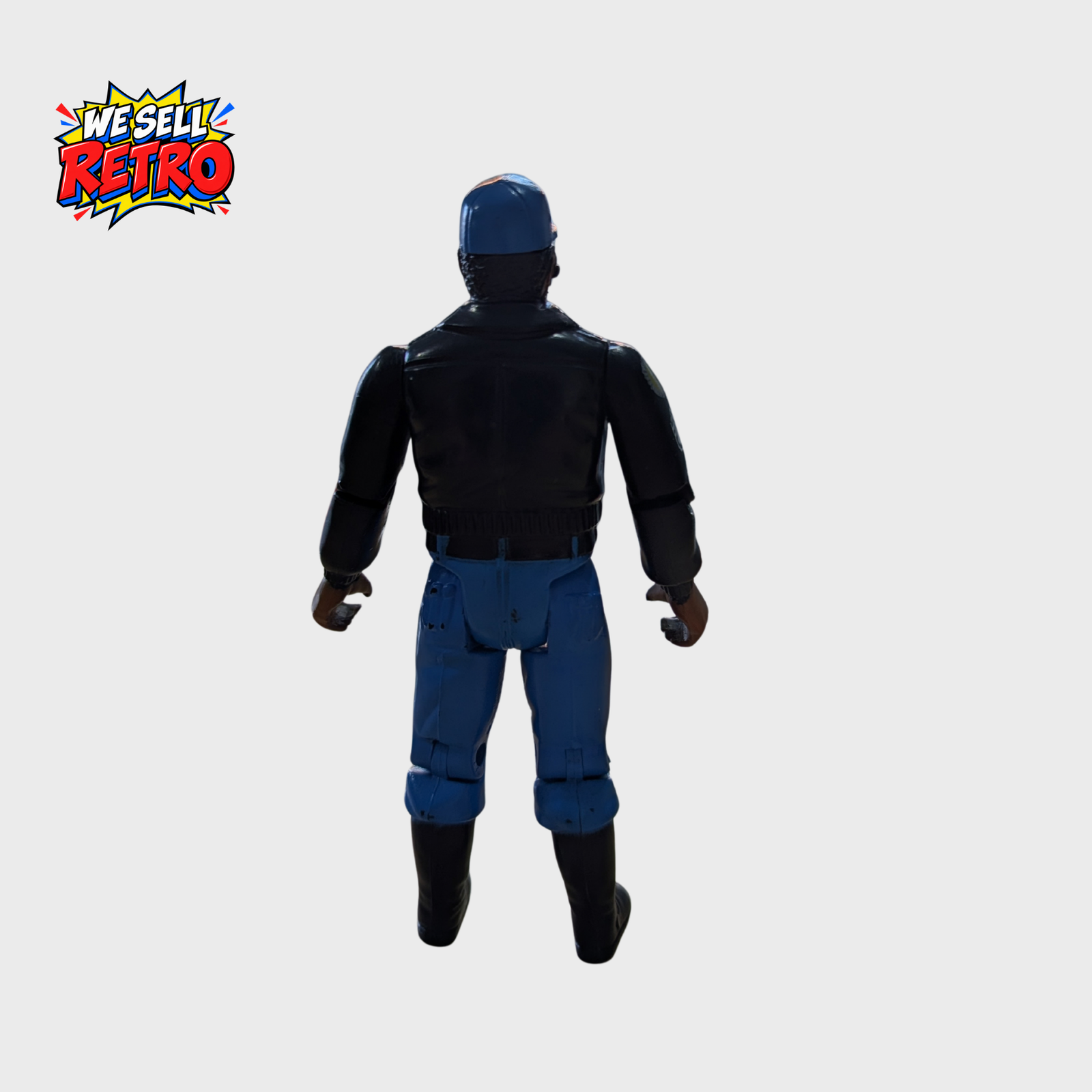 Toy Island RoboCop Stan Parks Police Officer Action Figure – Figure Only Toy Island Stan Parks police officer first copy rear with visible paint wear